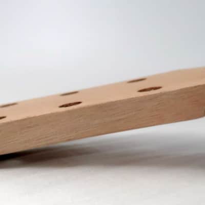Select Stock Flame Top Mahogany Body + Trap Inlay Mahogany Neck RAW DIY Custom Ready BLEM image 16