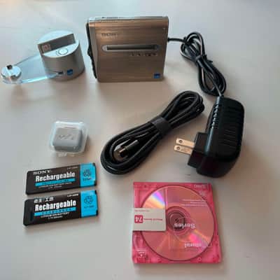 Sony MZ-NH1 MZNH1 Net MD Hi-MD Walkman Minidisc Player Recorder USB-C PC Kit image 1