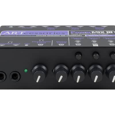 ART PowerMIX III 3-Channel Stereo Line Mixer [USED] image 1