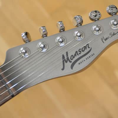 MANSON MBM-2P SS Starlight Silver P90 Matthew Bellamy (Muse) Signature / MBM2 Meta Series by Cort / IE220502981 image 8