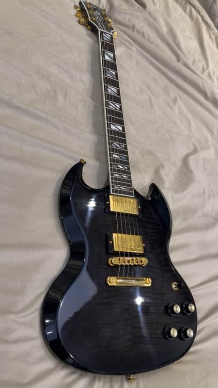 Gibson Gibson SG Supreme 2024 - Translucent ebony burst