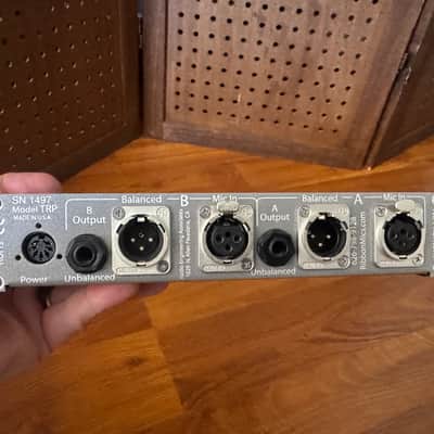 AEA TRP Ribbon Mic Preamps (Pair) w/ Original 3-Output Power Supply – Excellent Studio Condition image 7