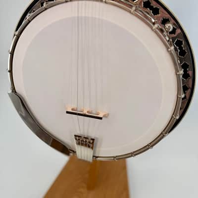 1983 Stelling Sunflower Archtop 5-String Banjo, Raised Head, San Diego image 8