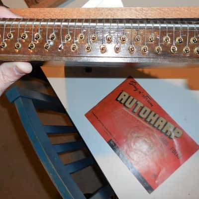 Vintage Oscar Schmidt Airline Autoharp 1950s 36 String/15 Chord image 10