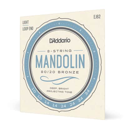 D'Addario 80/20 Bronze Wound Mandolin Strings 10-34 image 3