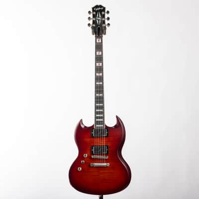 Epiphone SG Prophecy (Left-handed), Aged Bengal Tiger | Demo image 2