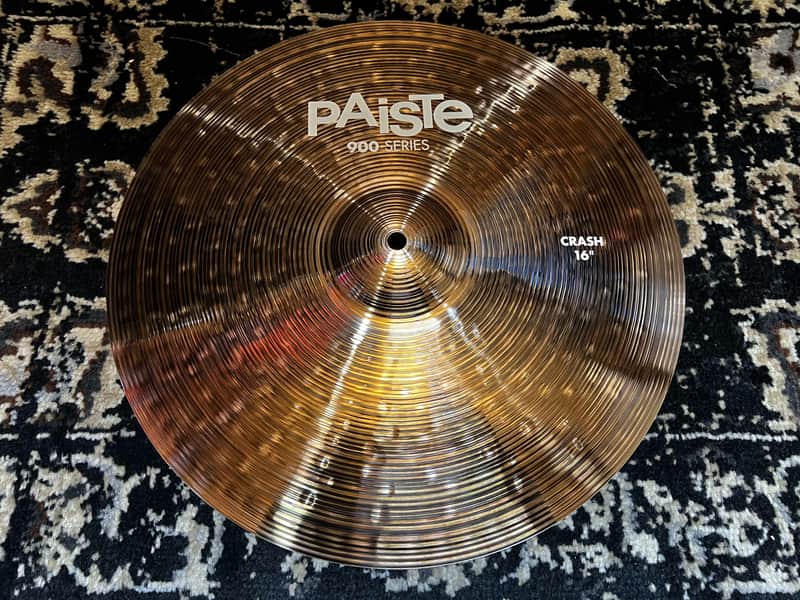 Paiste 16" 900 Series Crash Cymbal - Traditional image 1