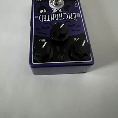 Caline CP-511 Enchanted Tone Overdrive Guitar Effect Pedal True Bypass Aluminum Alloy Casing Purple Black Overdrive Caline CP511 2024 - Purple Black image 8