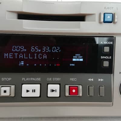 Sony MDS-B5 Professional Minidisc Recorder Serial Number 800604 - Great image 2