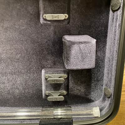 Bam France 'Supreme Hightech' Oblong Viola Case - Champagne with Black Trim image 5