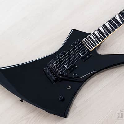 1994 Grover Jackson Kelly Custom Neck Through Guitar Metallic Black, Near-Mint w/ Hangtags, Case