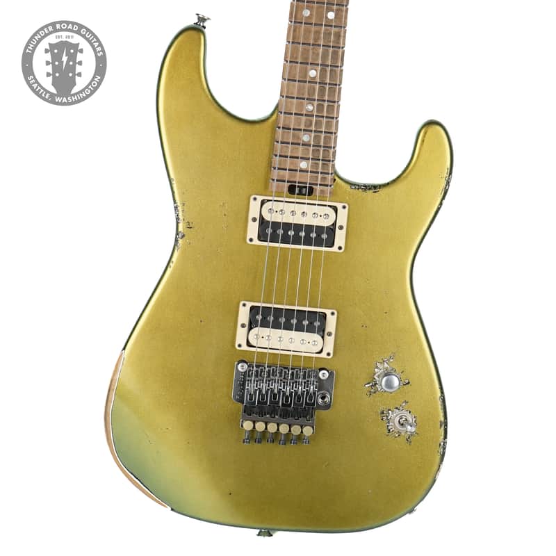 New Jackson Custom Shop Thunder Mod San Dimas Nitro Relic Acapulco Gold Thunder Road Exclusive image 1