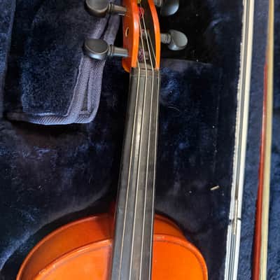 15" viola with case and bow. Made in Romania image 3