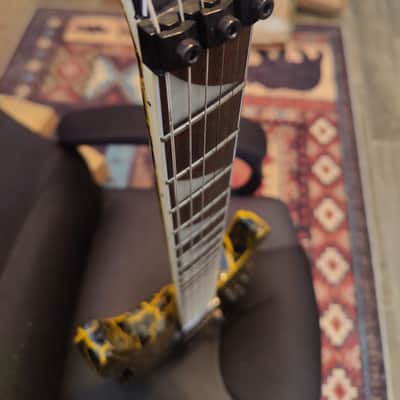 Jackson X Series SL3X DX Yellow 🟡 Crackle Soloist image 11