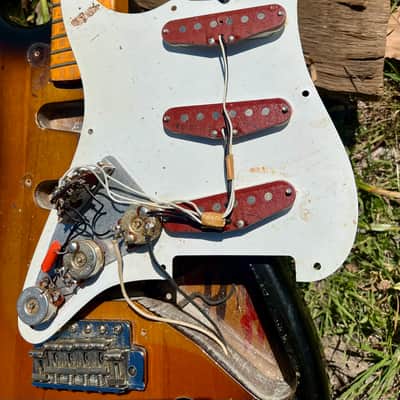 Vintage 1st Year 1982 Fender Fullerton 1957 Stratocaster Guitar Reissue image 23