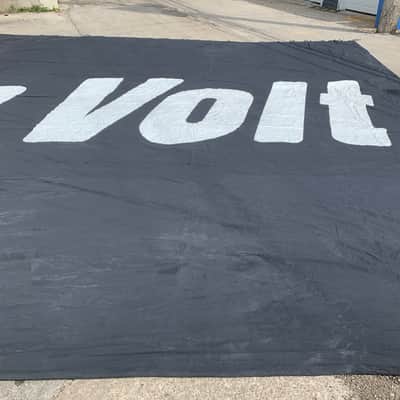 Son Volt Stage Banner Owned by Jay Farrar of Son Volt image 3