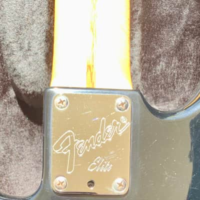 Fender Elite Precision Bass I with maple Fretboard 1983 - 1984 Black image 7