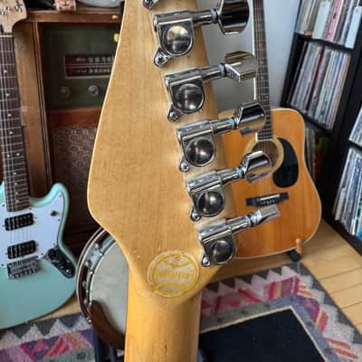 Lotus Stratocaster Copy 1980s - Creamy Plum image 9