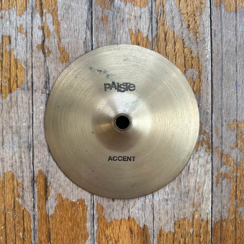 Paiste 6" Accent Cymbal 1990s - Traditional image 1