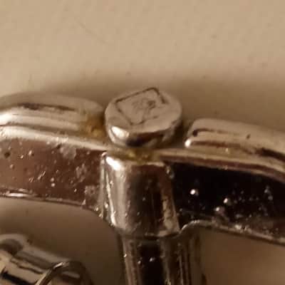 *Rogers Bass Drum T-Rod+Claw Powertone Chrome USA Tension/Tensioner Vintage 60s* image 3