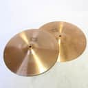 PAISTE 70s Black Logo 2002 Hi-Hat 788/998 14-inch Paiste Black Logo Hi-Hat Cymbal (06/15)