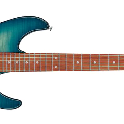 1996 Ibanez S540FM Transparent Turquoise S Series Guitar MIJ