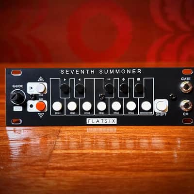FlatSix Modular Seventh Summoner (Black) - 1U performance sequencer with 6 sequences & chaining image 3