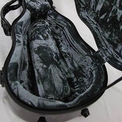 PukanaLa Model FG-C-BK Black Concert Ukulele Fiberglass Hardshell Case image 2