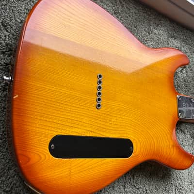 1980s Strings & Things Left Handed Double Cut Electric Guitar Crazy Rare w/ HSC image 12