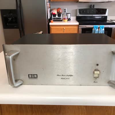 BGW 500D 1970's Stainless Stereo Power Amplifier Model 500D. Has been checked and tested by a tech. image 1