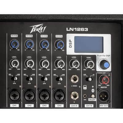 Peavey LN 1263 Column Array Portable Pa System with Digital Mixer image 7