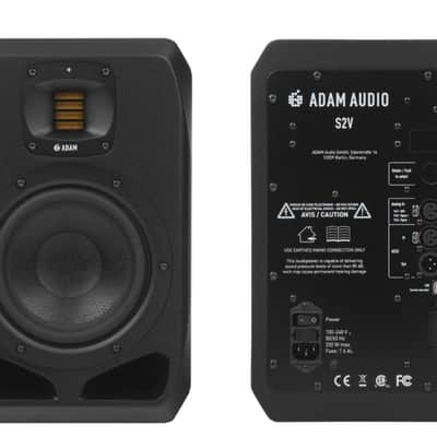 ADAM Audio S2V Premium 2-Way Active Nearfield Studio Monitor (Pair) image 3