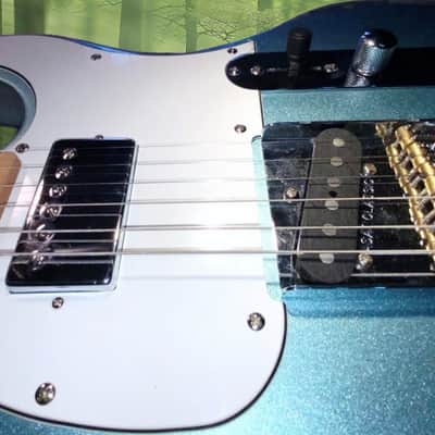 ⚠️ 2016 G&L ASAT Classic Blues Boy Metallic Baby Blue! Mint! ⚠️ image 4