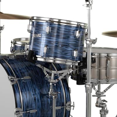 Pearl President Deluxe Ocean Ripple 3pc Shell Pack 24x14 13x9 16x16 Drums | Authorized Dealer image 16