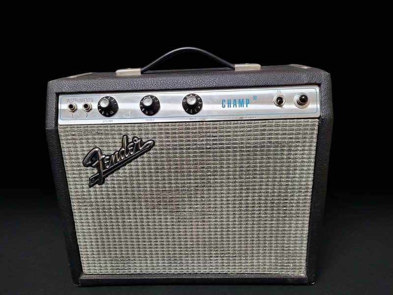 Fender Champ 1973 1973 - Silver Face image 1