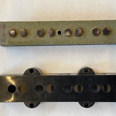 1966 Fender Jazz Bass Pickups & covers image 5