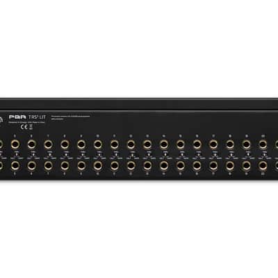 Black Lion Audio PBR TRS3-LIT 48-Point Gold-Plated Patch Bay image 3