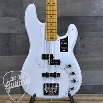 Pre-Owned Fender American Ultra II Precision Bass - Avalanche with Hardshell Case image 20