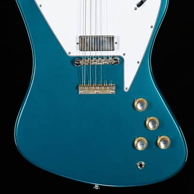 Gibson 1965 Non-Reverse Firebird V 12-String Reissue Aqua Mist VOS (374) image 3