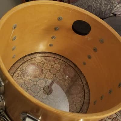 Ludwig 9x13 Six Ply tom Late 70s-early 80s - Thermogloss Natural Maple image 7