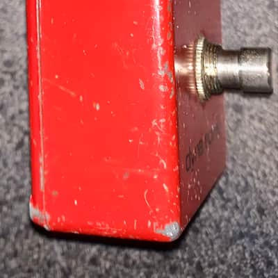 Vintage MXR MX-102 Block logo Dyna Comp  1975 - 1984 - Red effects guitar pedal made in the usa image 4
