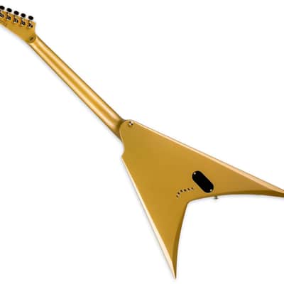 ESP LTD KH-V Kirk Hammett Signature Guitar Metallic Gold B-Stock image 2