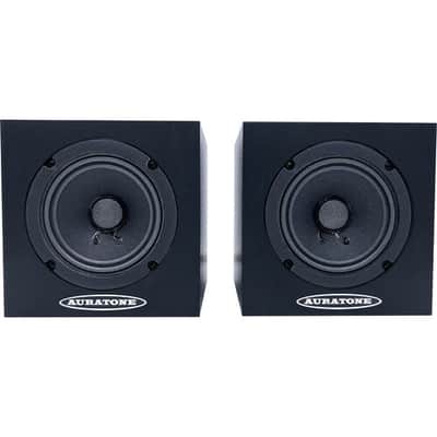 Auratone 5C Passive Super Sound Cube Monitor (Black, Pair) - 4.5" imagen 1