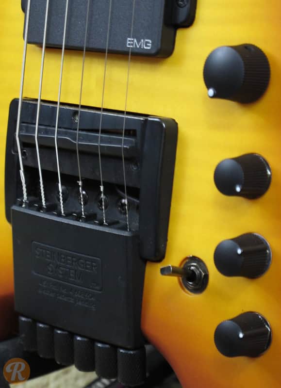 Steinberger Synapse Transcale ST-2FPA Custom Flametop 2008 | Reverb