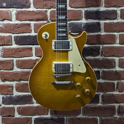 Gibson Custom Shop 1958 Les Paul Standard Reissue Heavy Aged Lemon Burst image 1