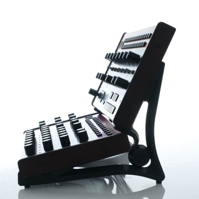 Dextend Dual Tier Desktop Stand PETG Behringer Crave, Edge, Grind, Spice Synth Ableton Move Arturia Keystep New - Plastic image 3