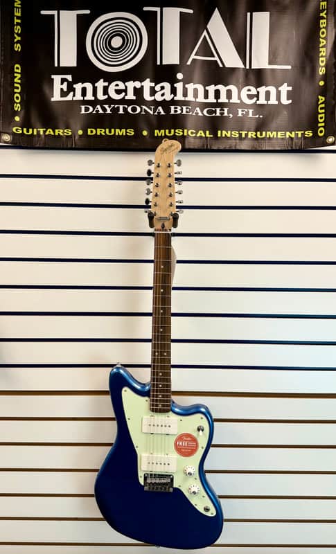 Squier Paranormal Jazzmaster® XII, Laurel Fingerboard, Mint Pickguard, Lake Placid Blue image 1