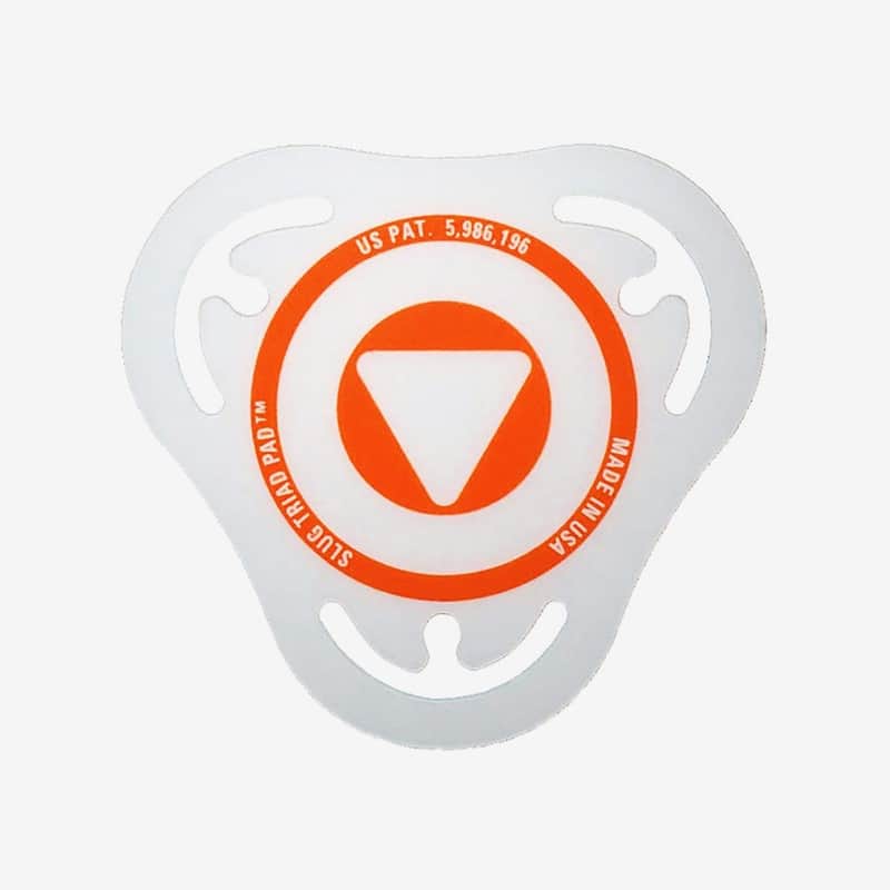 SLUG - BBTP - Triad Pad Batter Badge Orange image 1