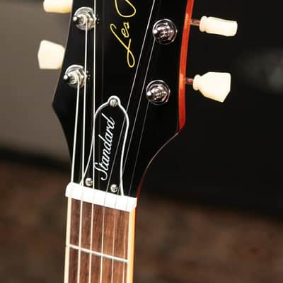 Epiphone Les Paul Standard 50s Figured Electric Guitar - Bourbon Burst with Gig Bag image 5