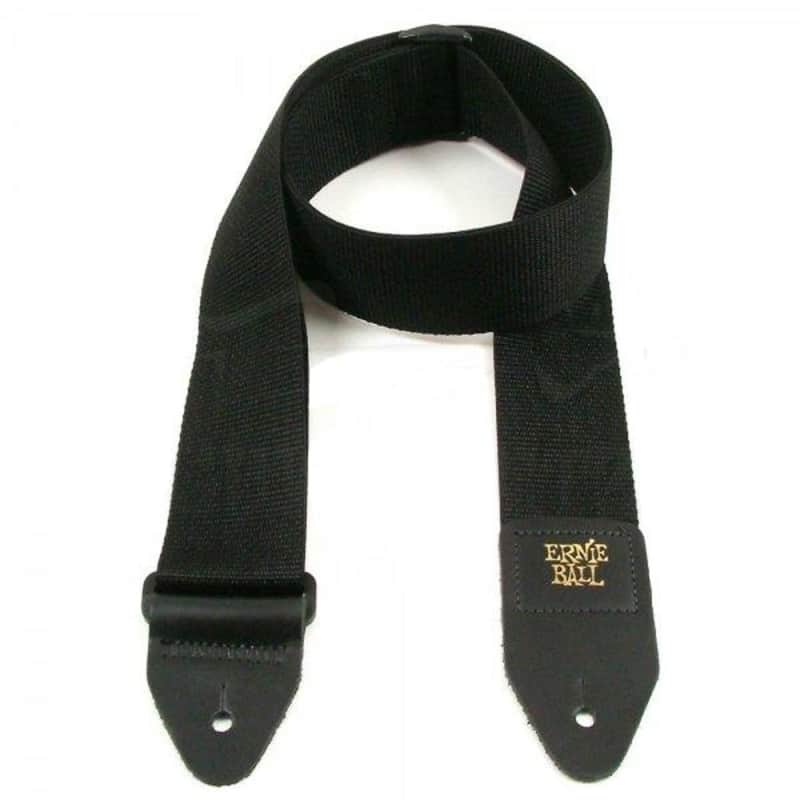 Ernie Ball 4037 Polypro 2" Guitar Strap Black image 1